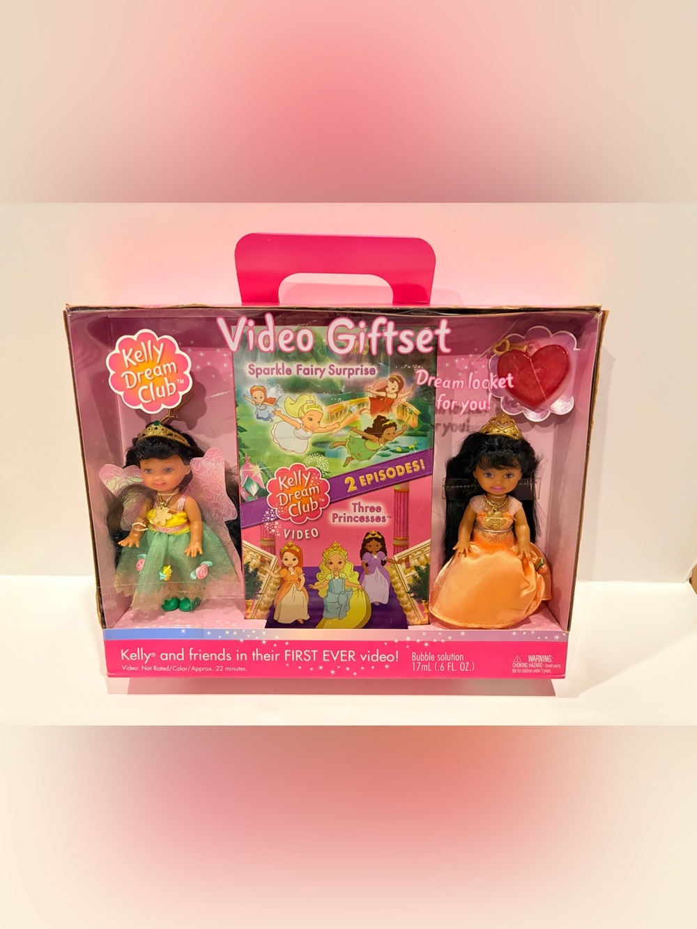 2002 NIB Barbie Kelly Dream Club Video Giftset
